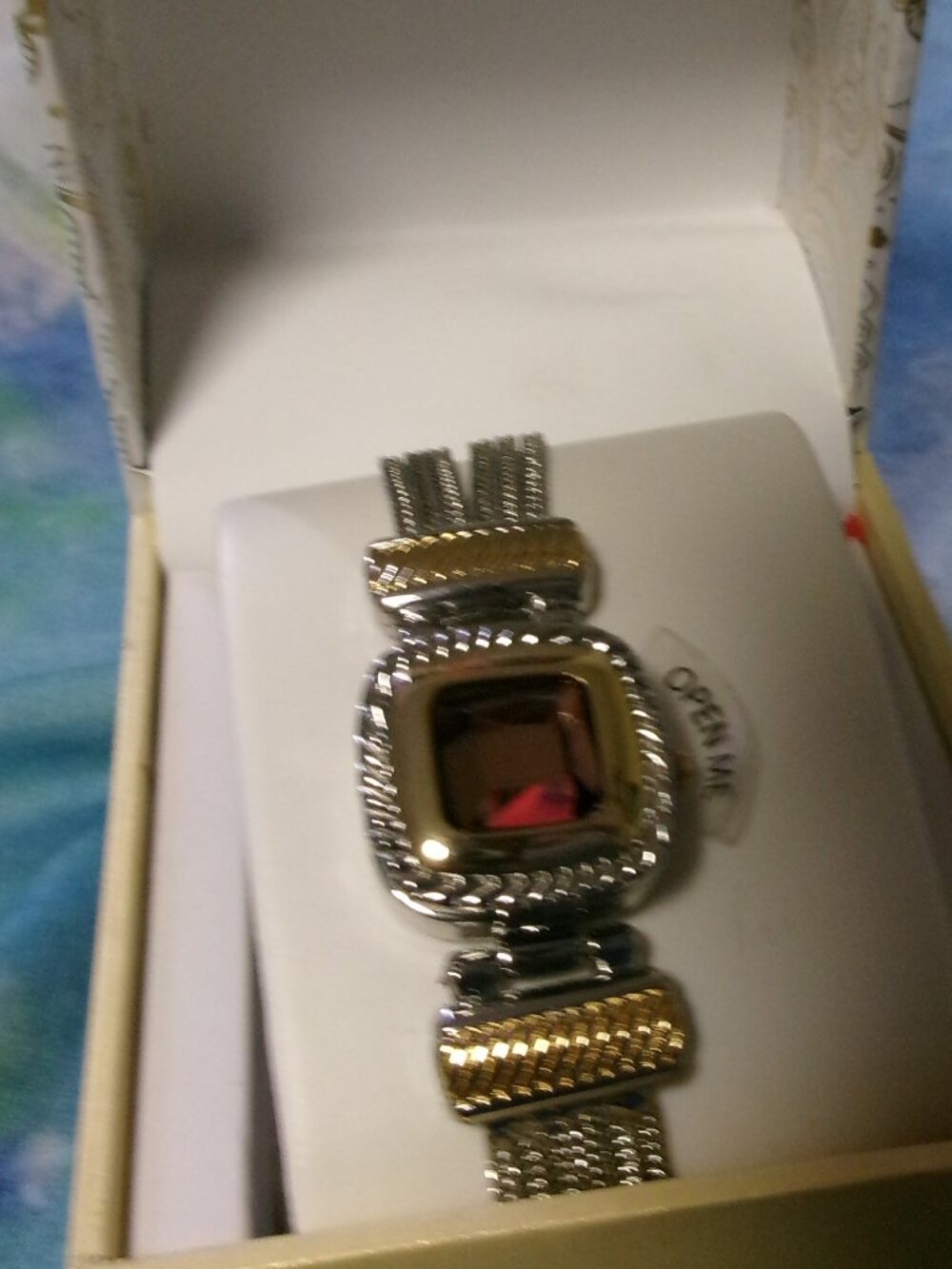 NWT Charter Club Hidden Watch with Chain Strap